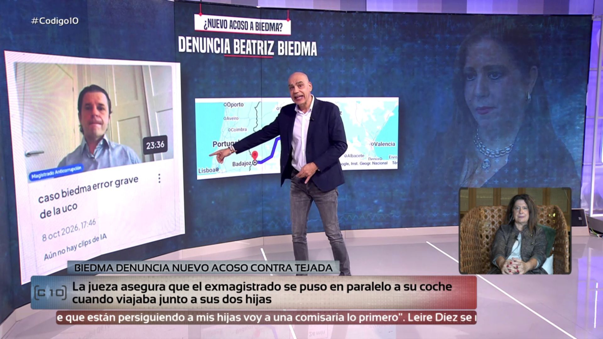 Nacho Abad analiza las pruebas que demostrarían que Sáenz de Tejada no siguió a Biedma el día que testificó
