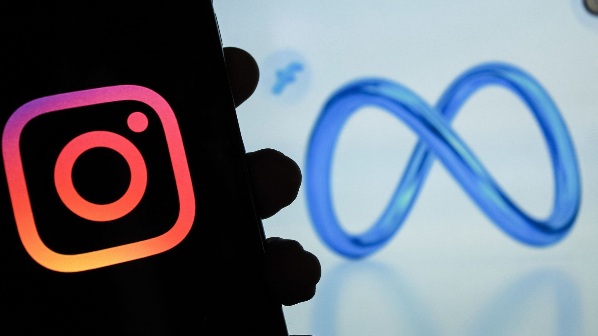 Archivo - Logo de Meta e Instagram. Archivo - Logo de Meta e Instagram.