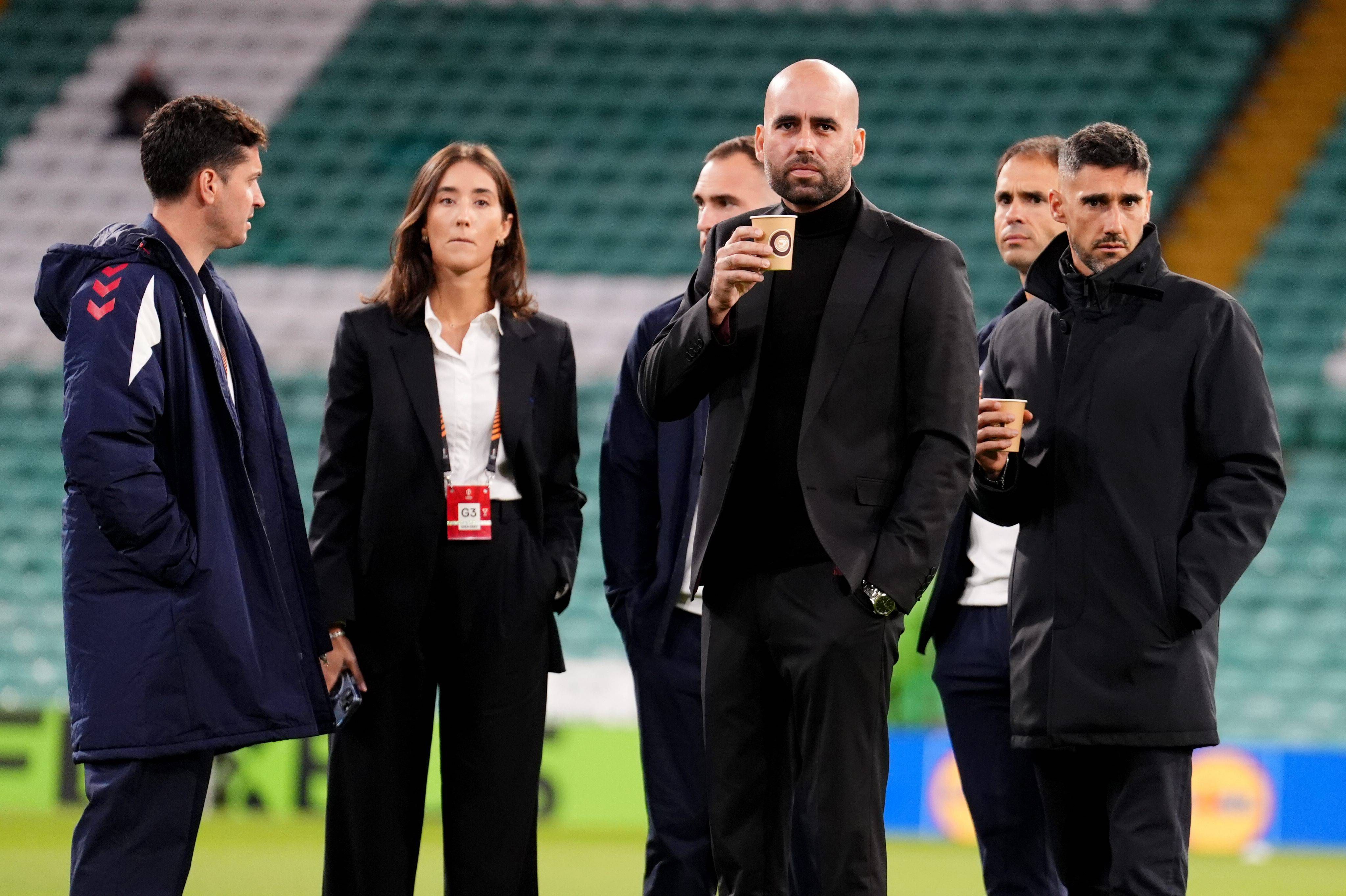 Claudio Giráldez, en la previa del Celtic-Celta