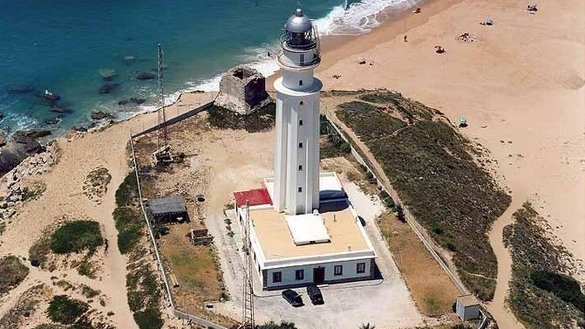 El faro de Trafalgar de Cádiz