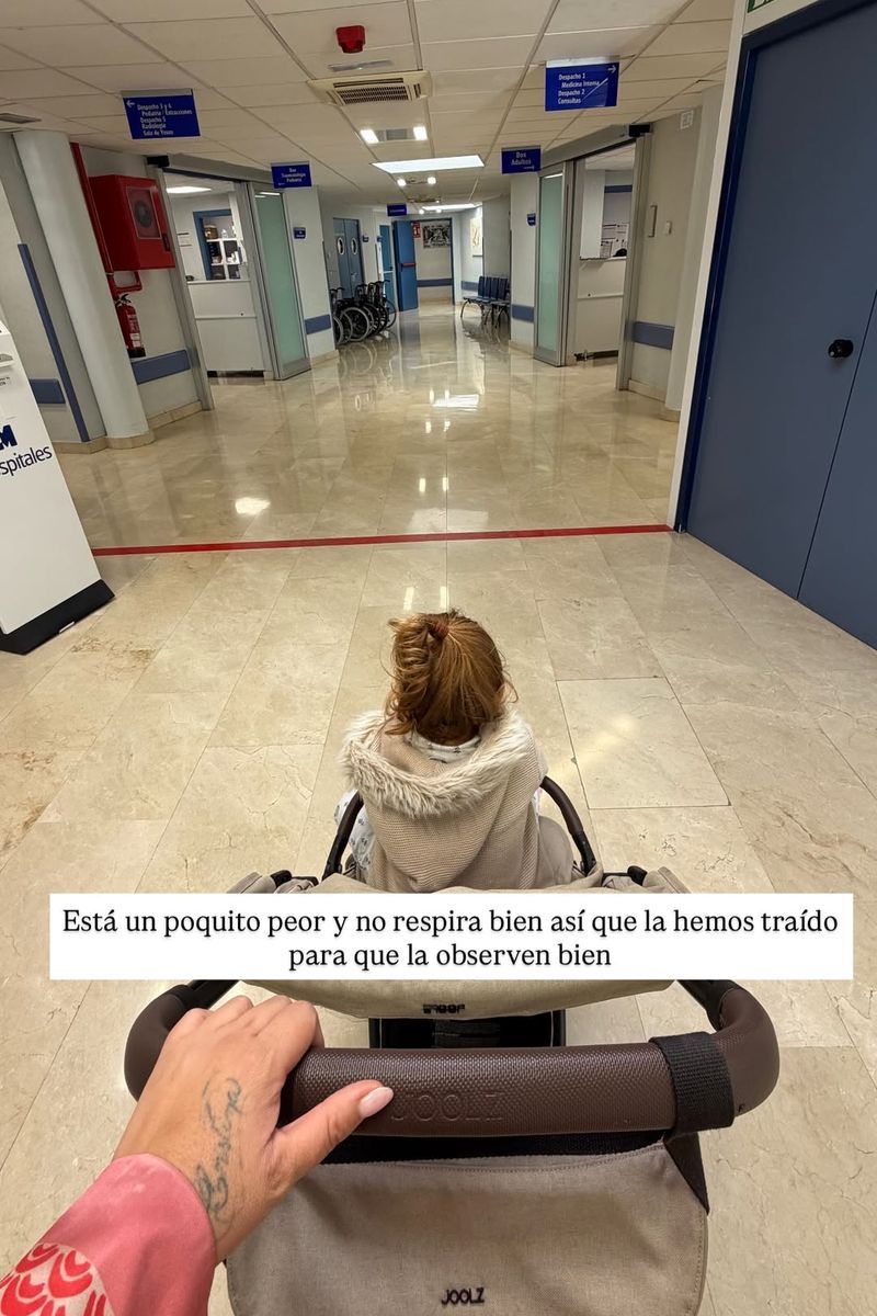 El problema de salud por el que Athenea, la hija de Patricia Steisy, ha acabado en urgencias: "La hemos traído"