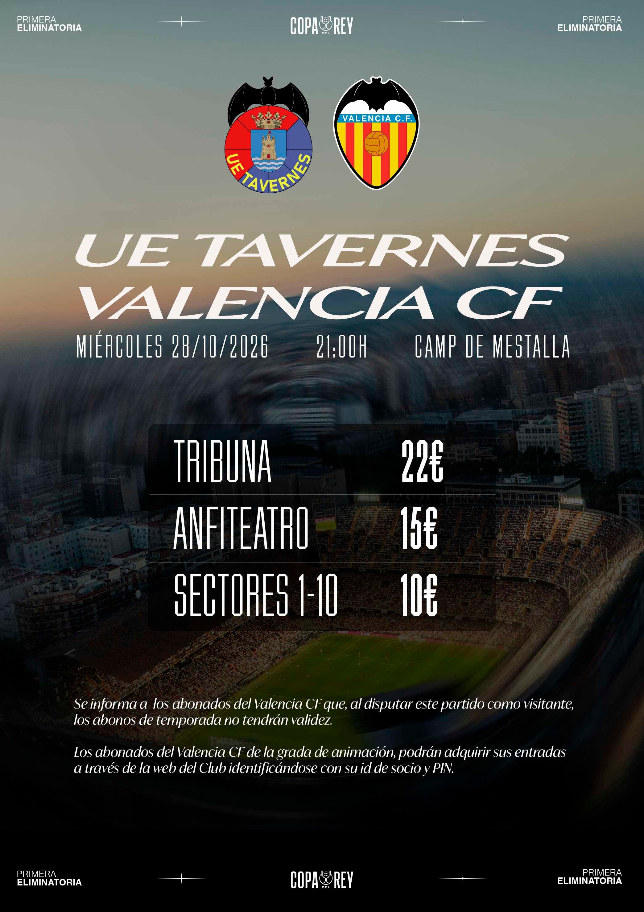 Entradas Copa