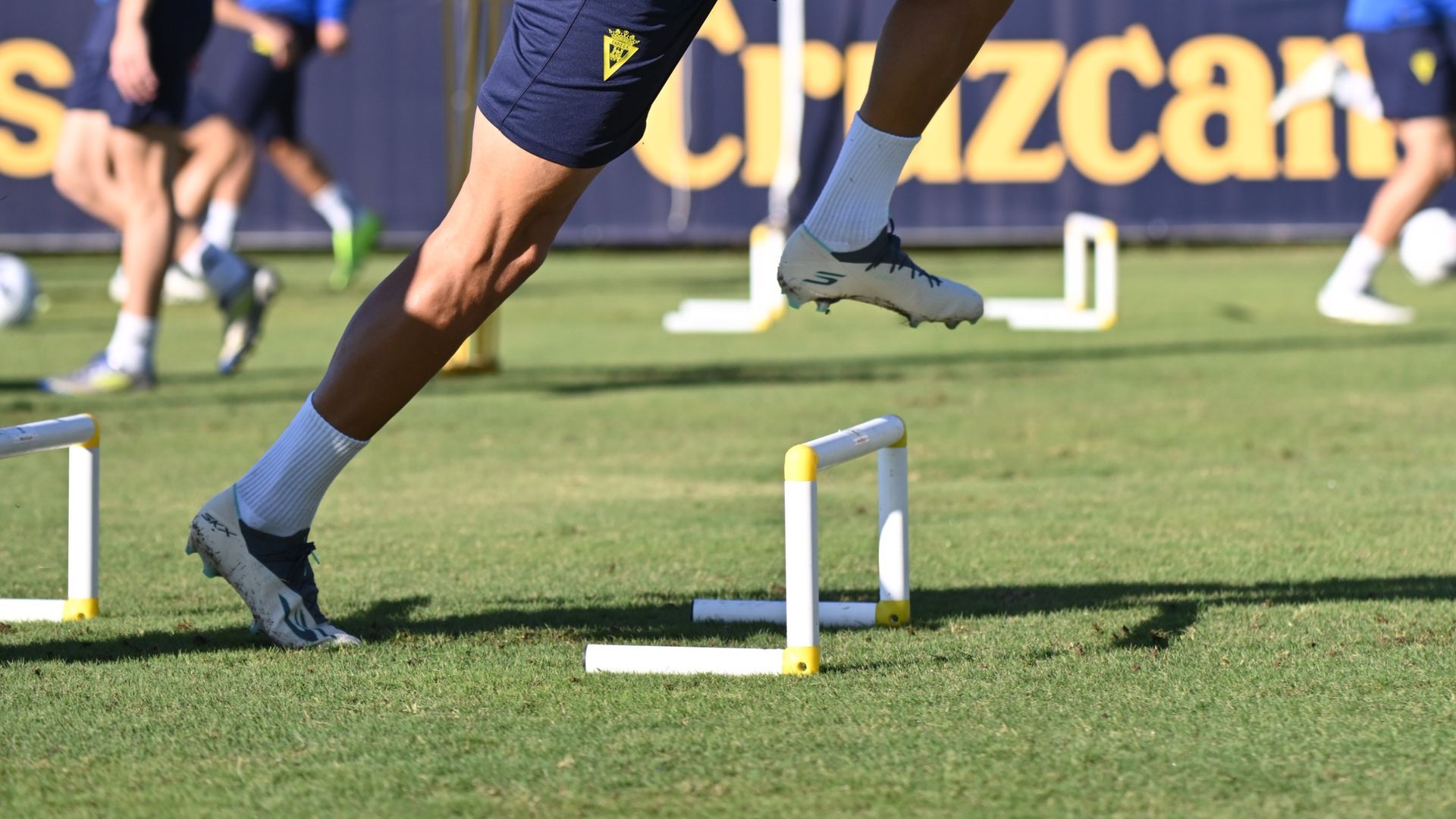 Entrenamiento del Cádiz