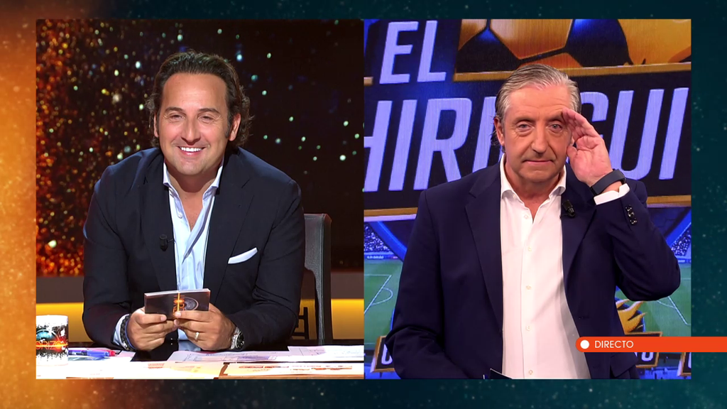 La broma de Josep Pedrerol con Iker Jiménez: "Carmen Porter es madridista de verdad, no como tú"