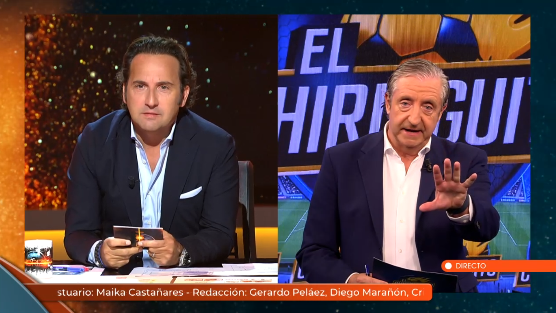 Iker Jiménez y Josep Pedrerol