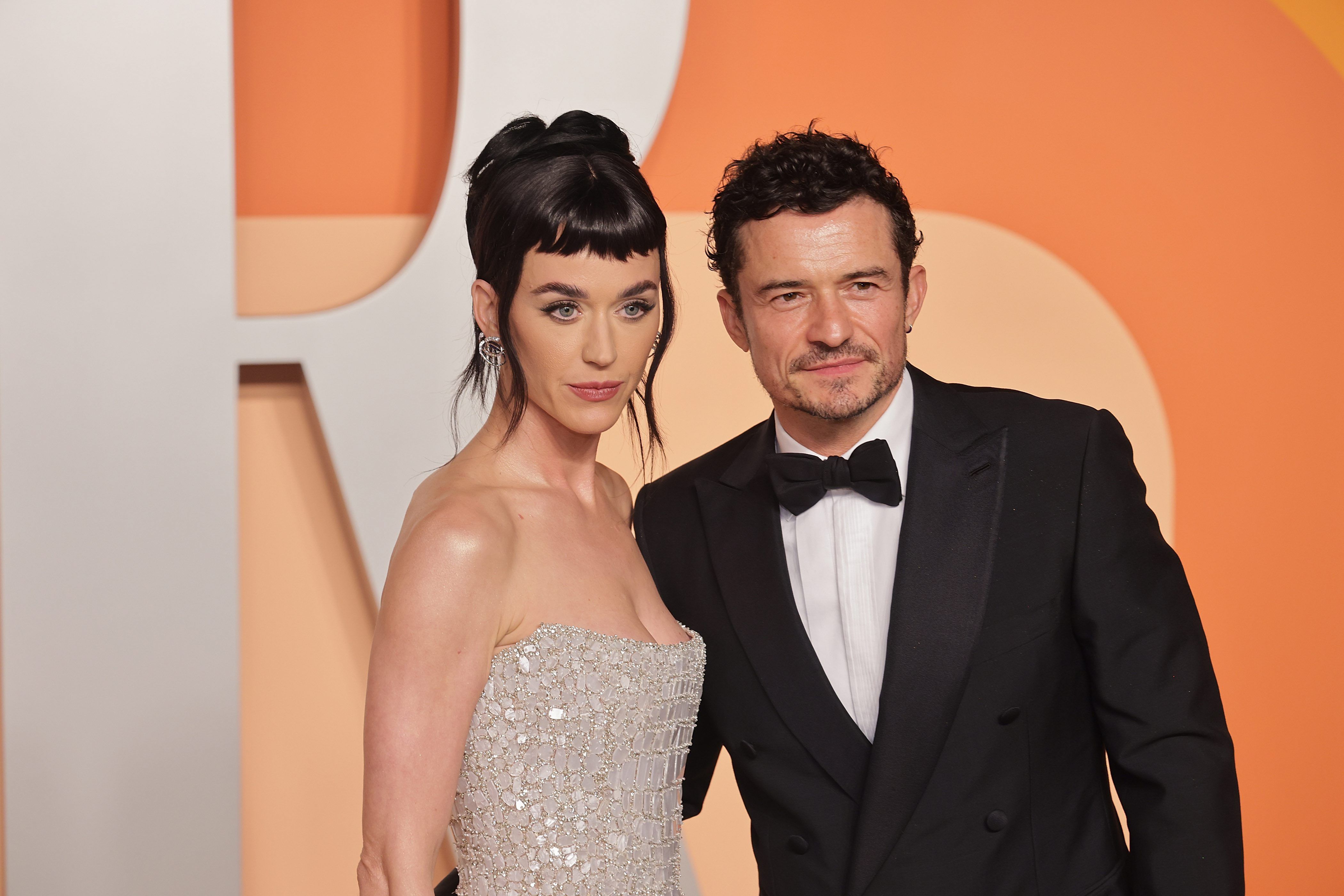 Katy Perry y Orlando Bloom en marzo de 2025