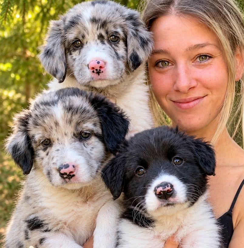 Kali- Punkirri y Pogo, los tres perritos de Jone