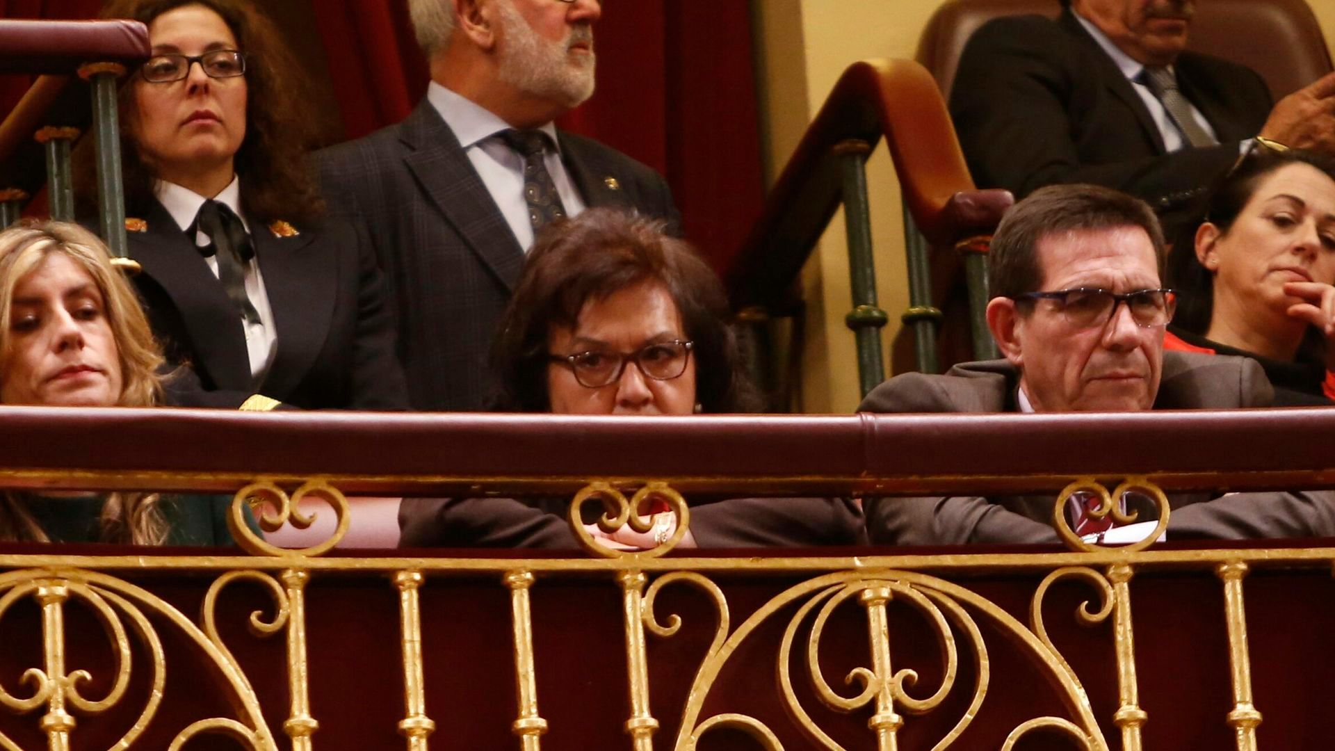 Pedro, el padre de Pedro Sánchez es economista y afiliado al PSOE (en la imagen, en el Congreso de los Diputados, en 2016