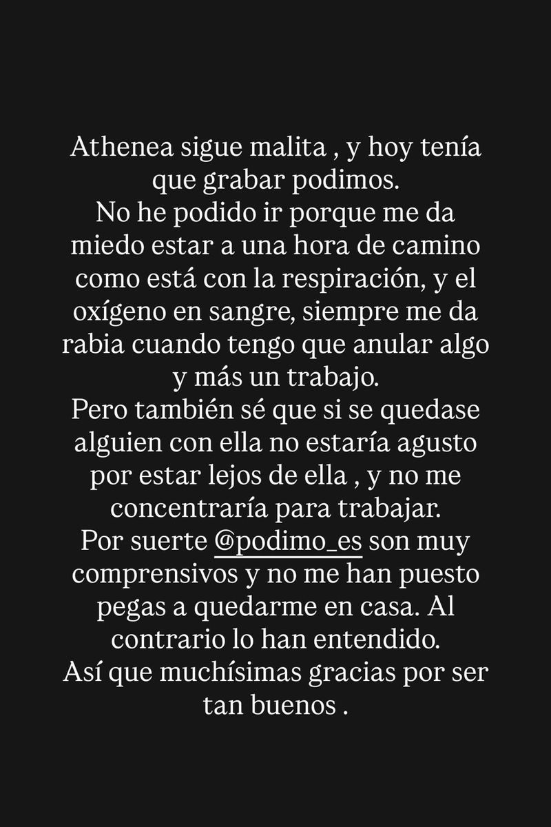 Steisy actualiza el estado de su hija tras haber acudido con ella a un hospital de urgencia