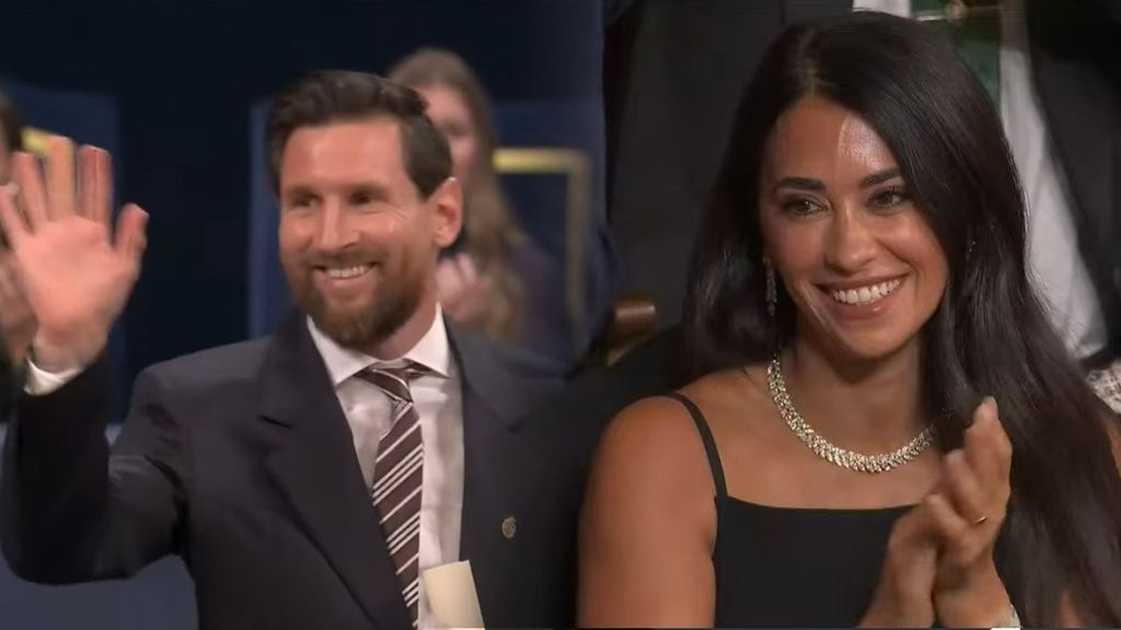 El orgullo de Antonella Roccuzzo al ver a Leo Messi recoger el Premio Princesa de Asturias: su emotivo aplauso desde el palco