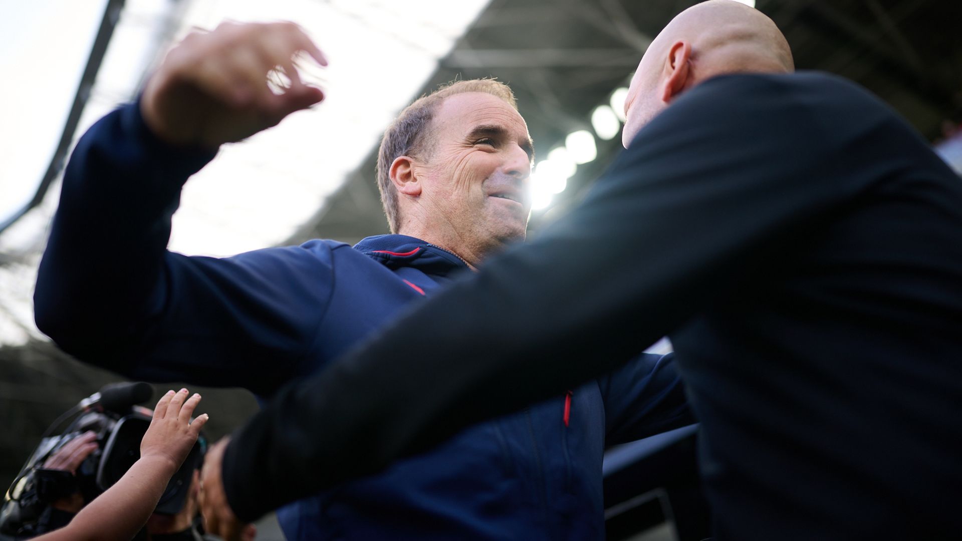 Jagoba Arrasate en su reestreno con Osasuna