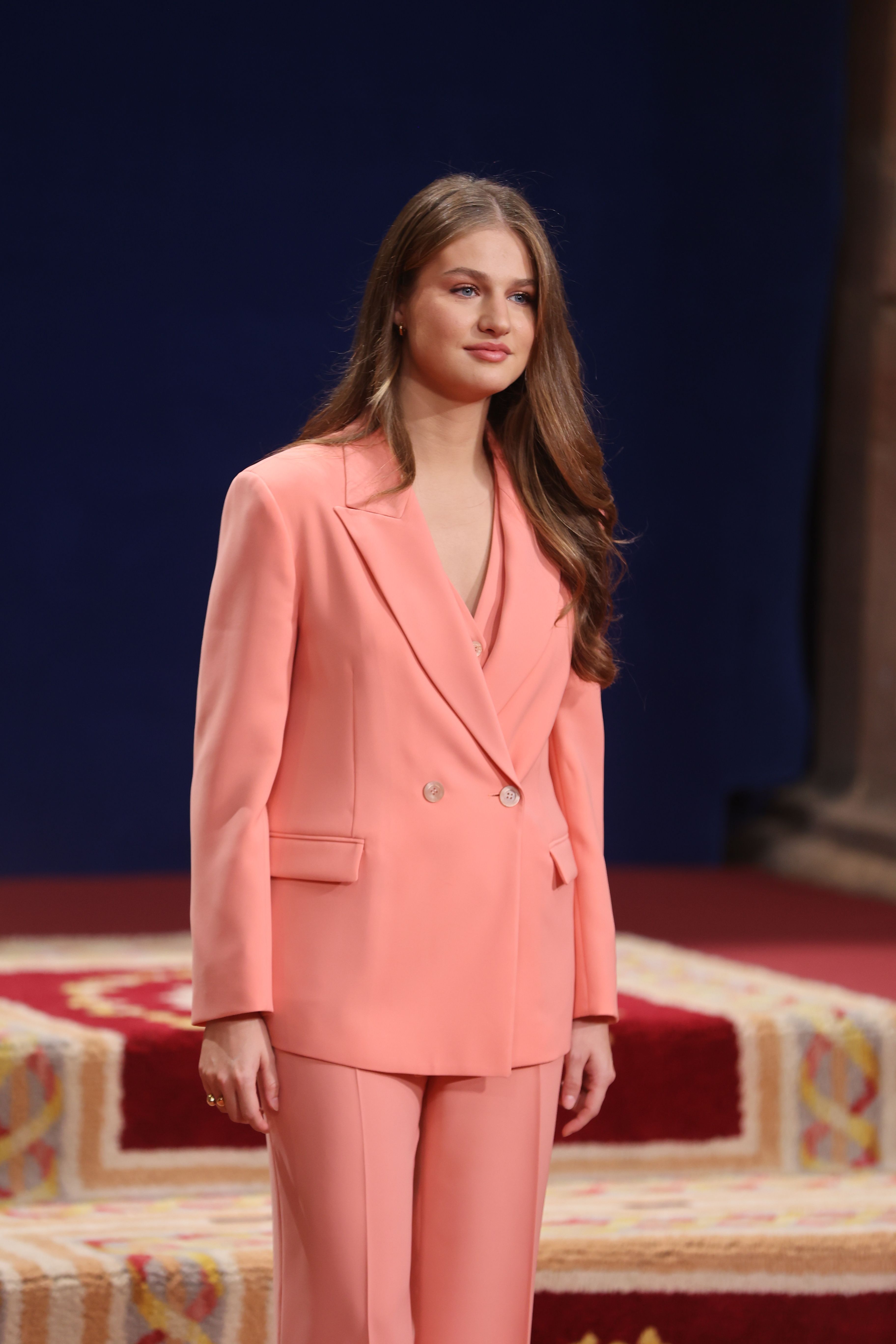 La princesa Leonor durante la recepción de los Premiados Princesa de Asturias 2026