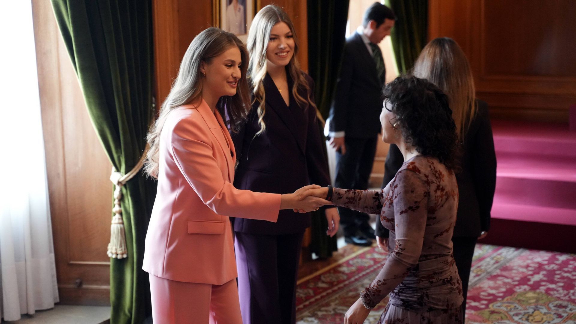 La princesa Leonor y la infanta Sofía