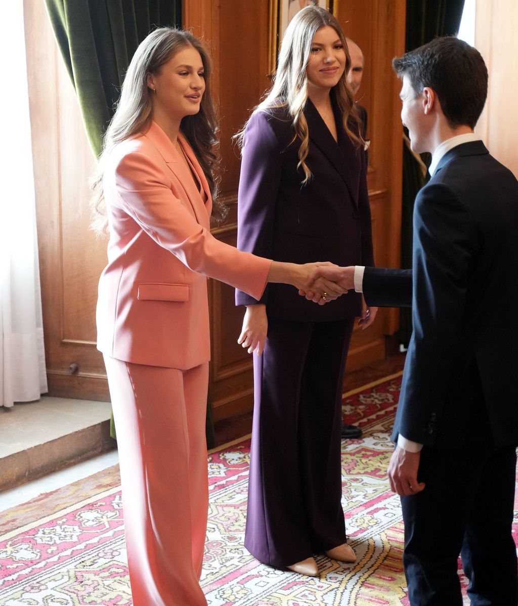 La princesa Leonor y la infanta Sofía