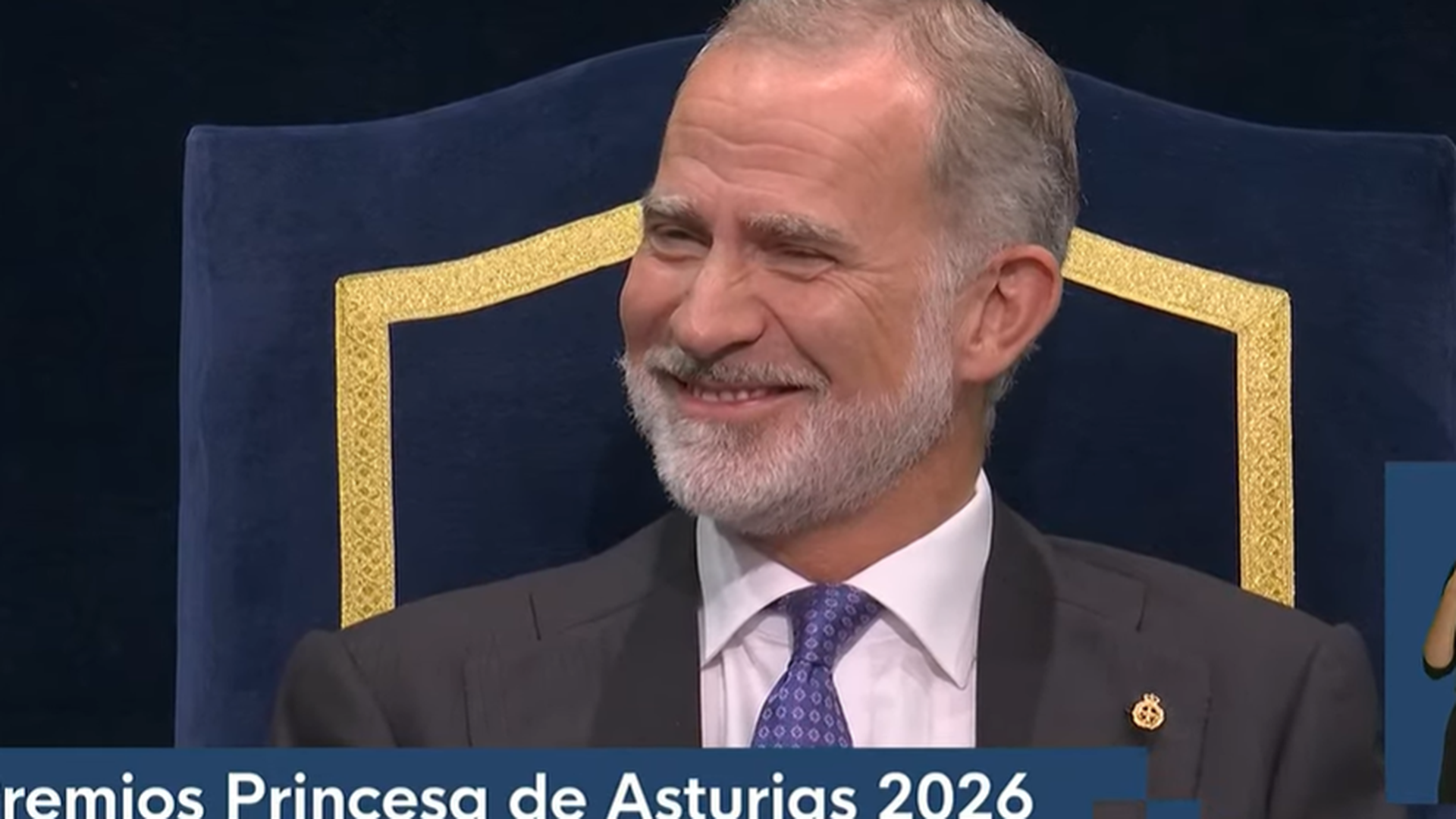 La reacción de Felipe VI al bromear Leonor sobre su edad en su discurso en los Premios Princesa de Asturias 2026