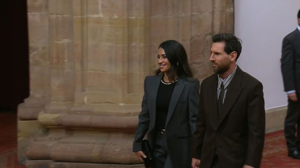 Leo Messi, en Oviedo para el Premio Princesa de Asturias