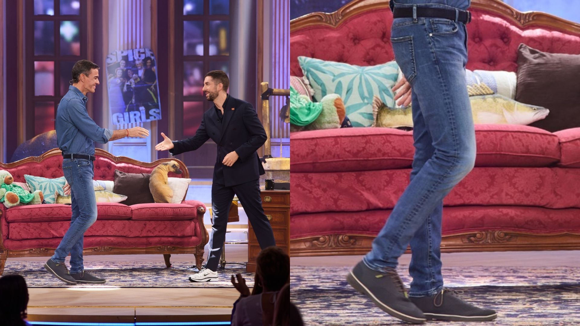 Los zapatos de que Pedro Sánchez llevó a 'La Revuelta'