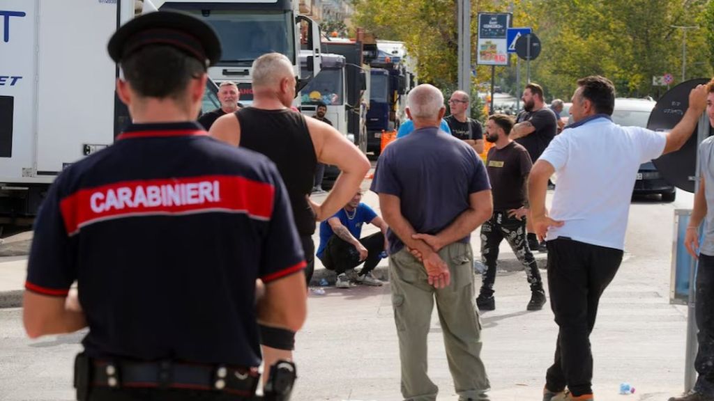 Italia investiga si la mafia está detrás de las protestas de los camioneros por los precios de los carburantes