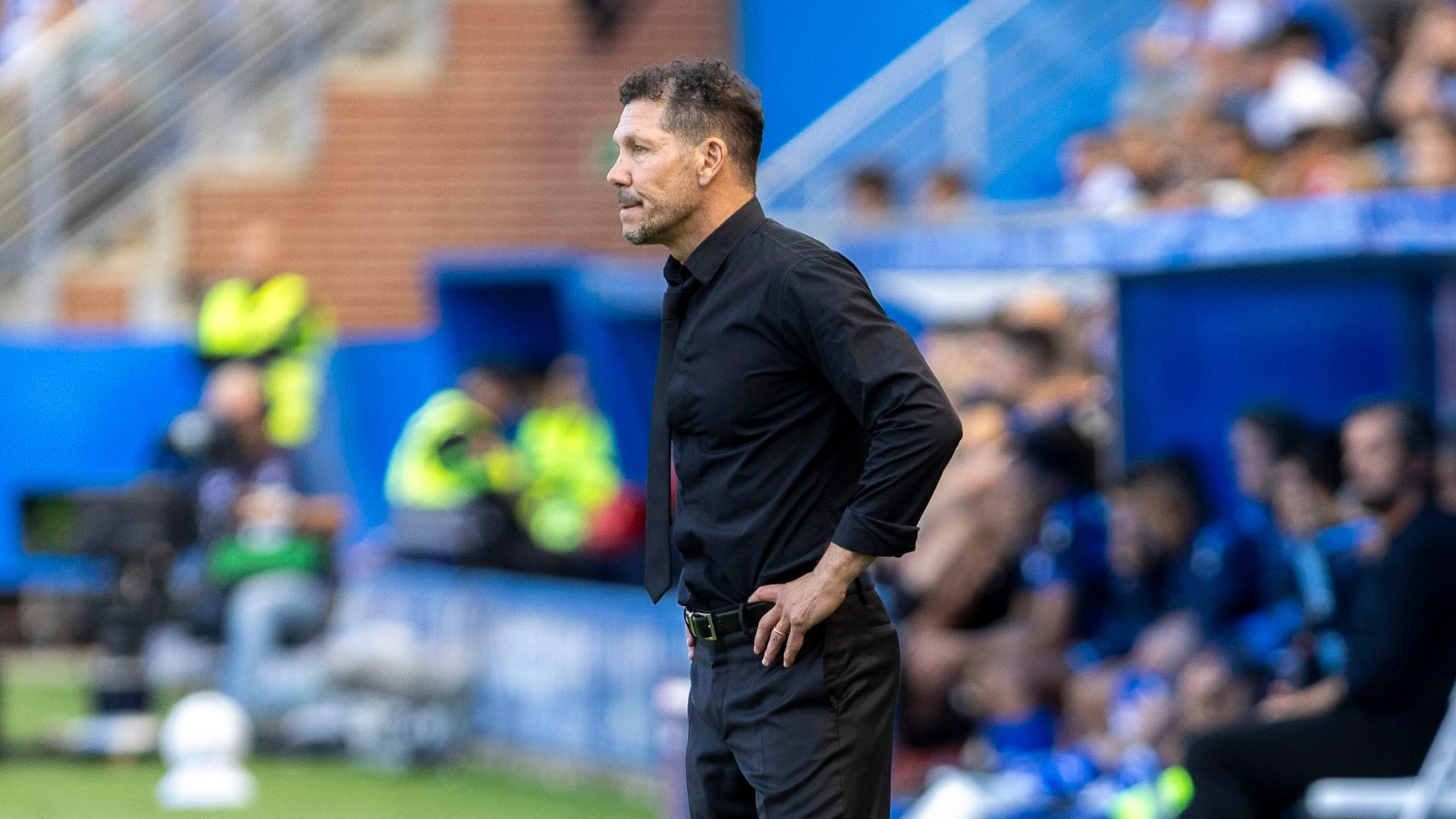 Diego Pablo Simeone, entrenador del Atlético de Madrid Diego Pablo Simeone, entrenador del Atlético de Madrid