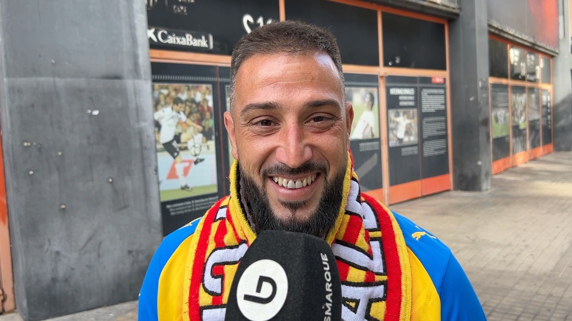 Fran, aficionado del Valencia CF