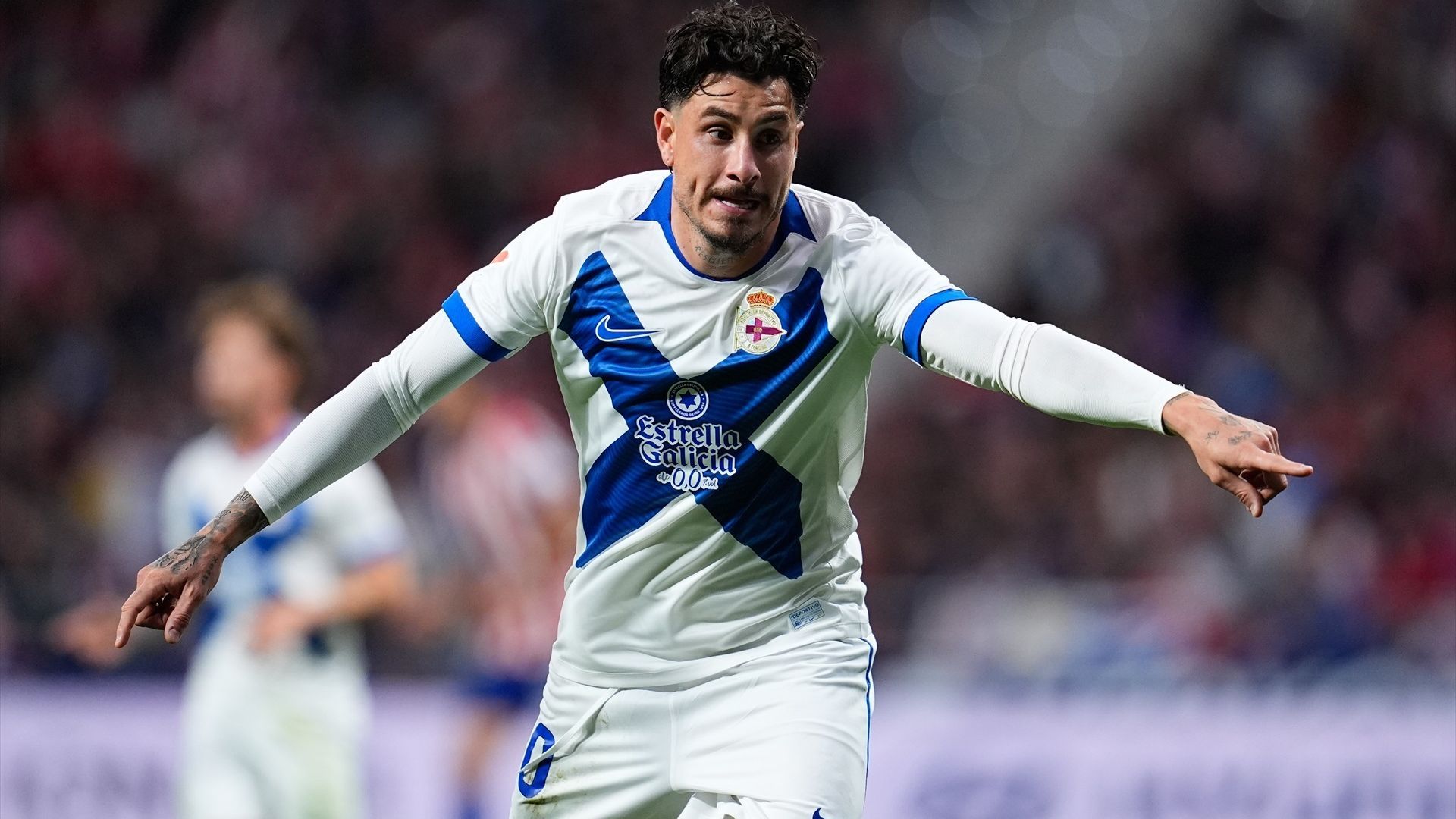 José María Giménez, en el Atlético - Deportivo