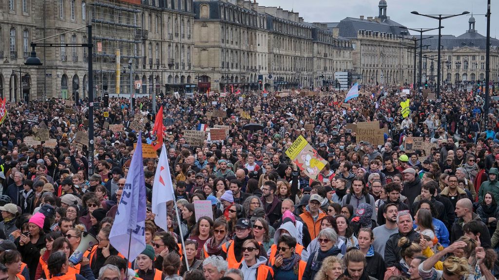 Nueva jornada de protestas en Francia
