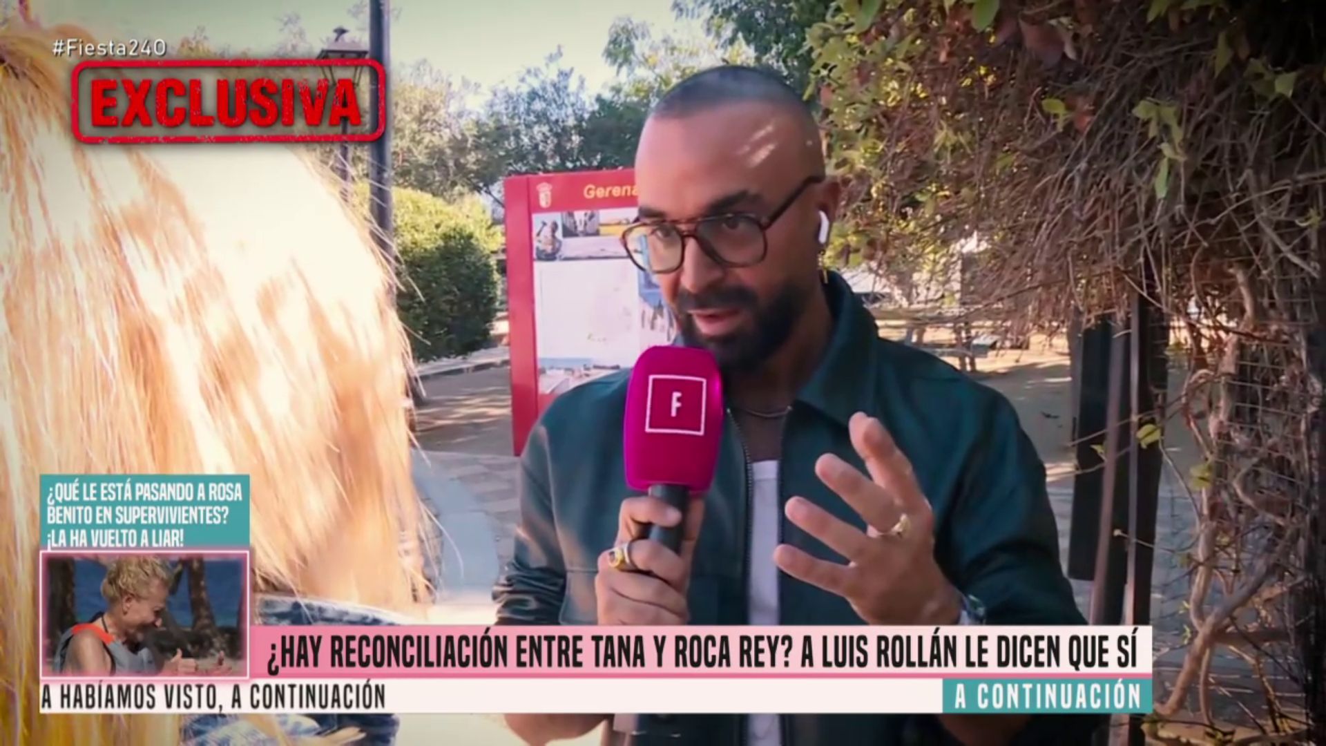 Roca Rey y Tana Rivera, ¿reconciliados?