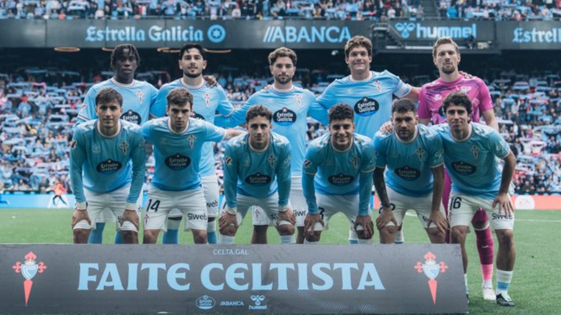 El once del Celta ante el Betis El once del Celta ante el Betis