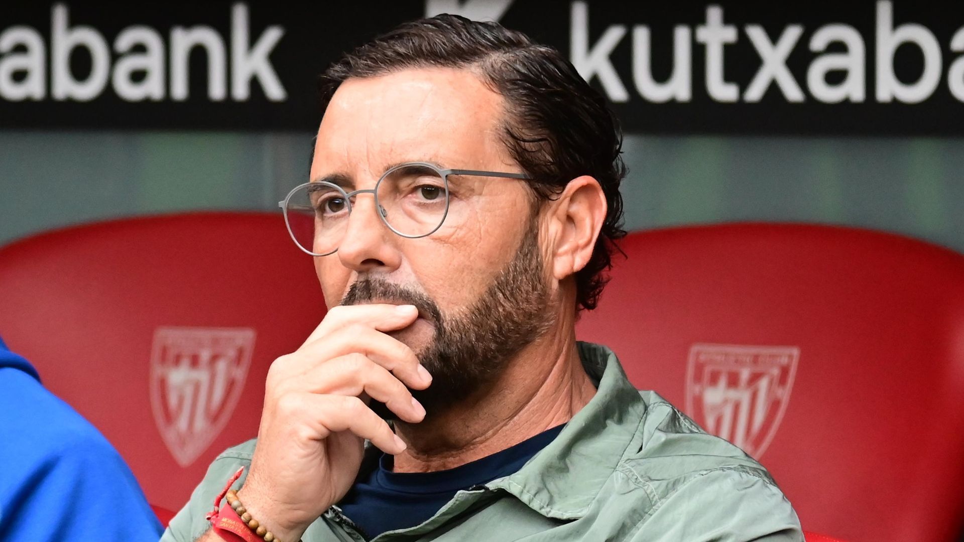José Bordalas en San Mamés ante el Athletic José Bordalas en San Mamés ante el Athletic