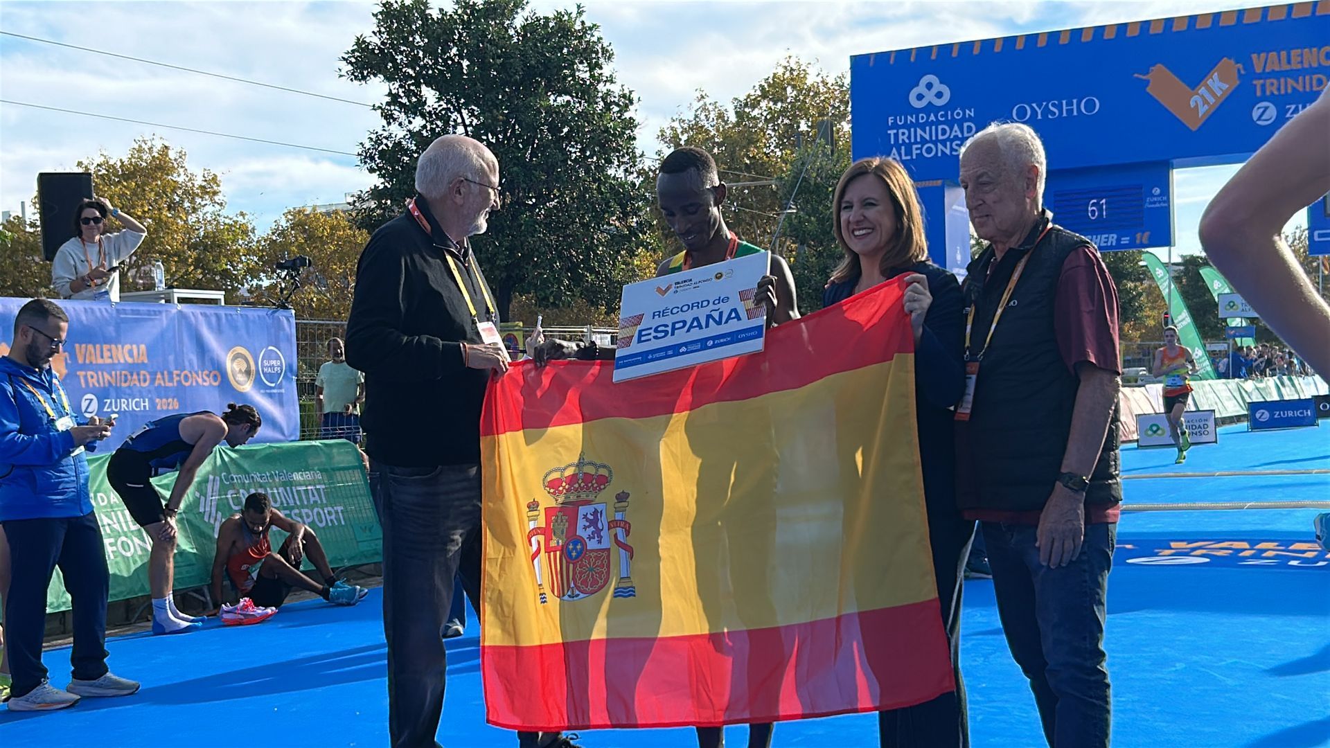 Kwizera gana el Medio Maratón Valencia 2026