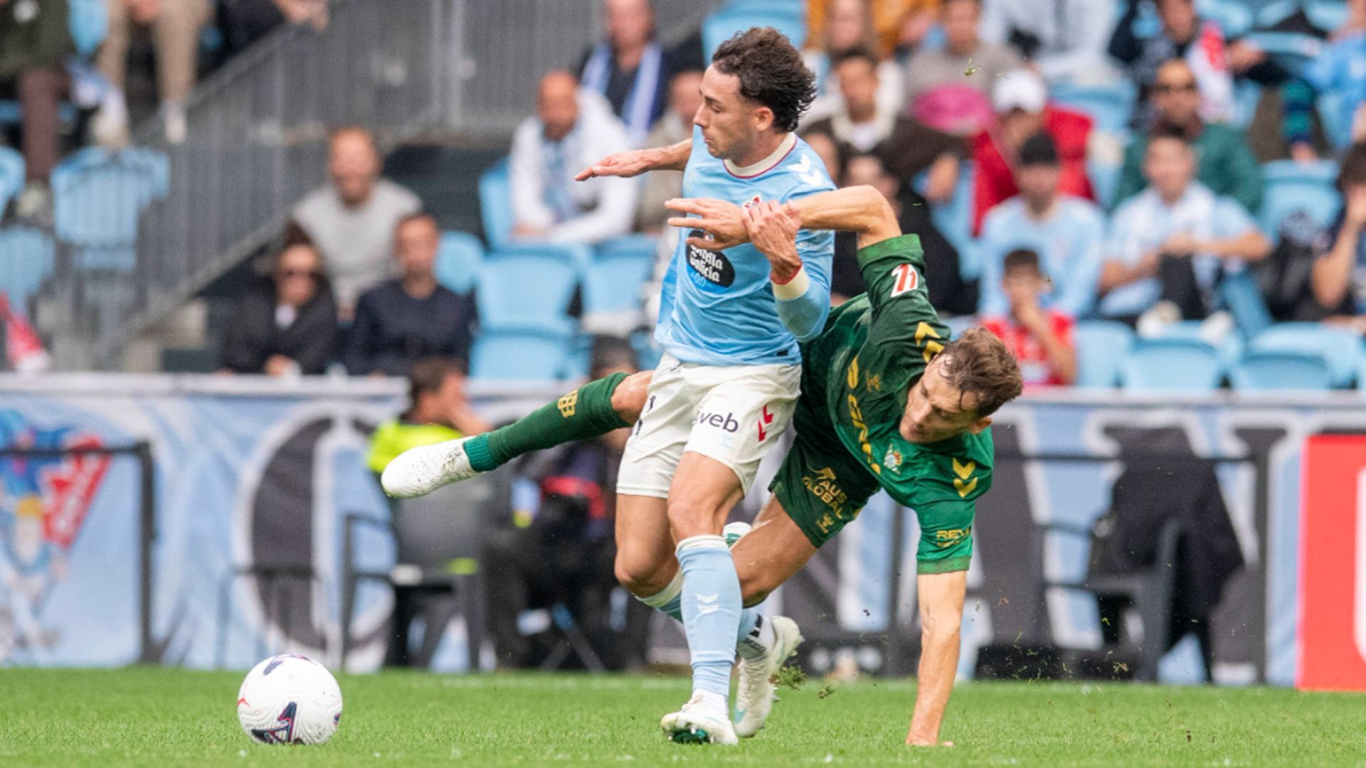 Pablo Durán, en el Celta-Betis