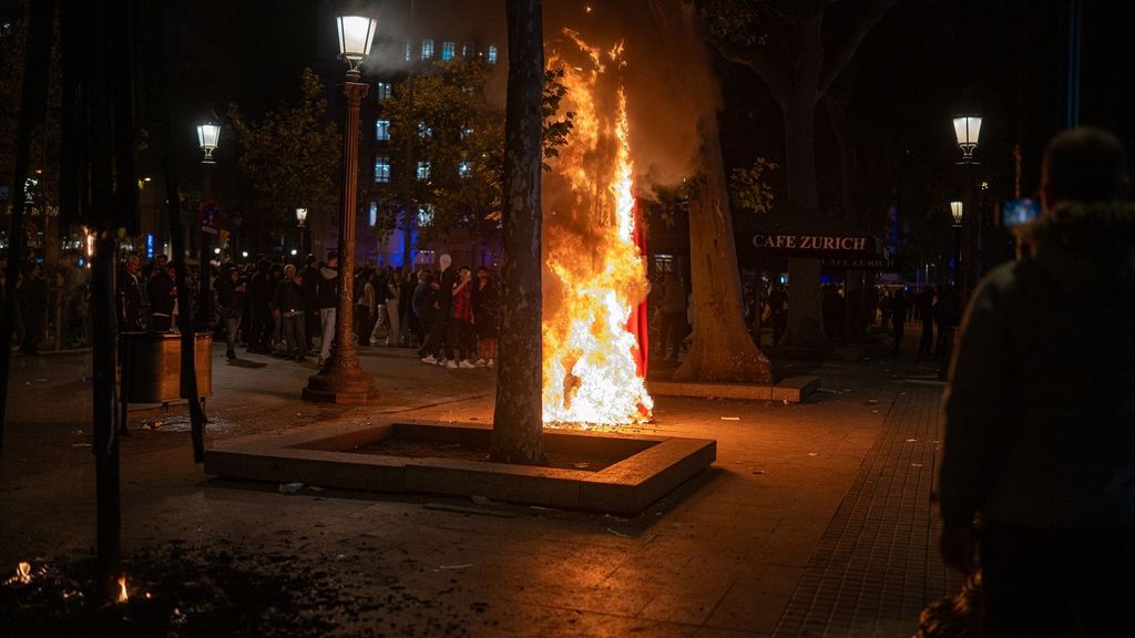 Quién hay detrás de 'Blocus', la plataforma anónima que alentó la protesta violenta en Barcelona