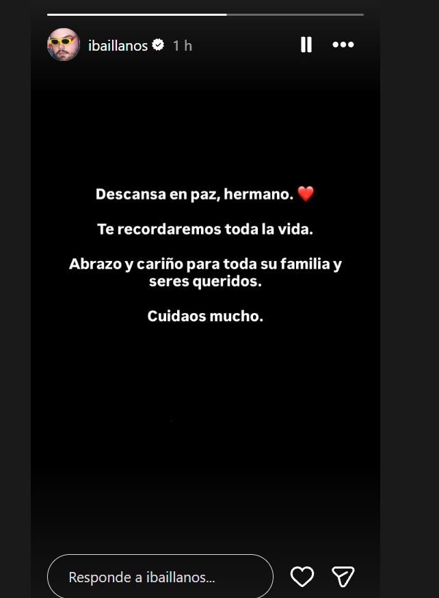 El mensaje de Ibai Llanos sobre la muerte de Komanche