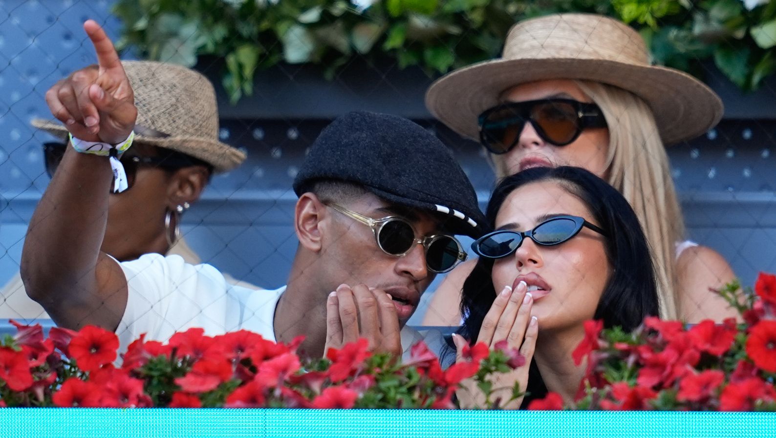 Jude y Ashlyn disfrutando del Mutua Madrid Open 2026