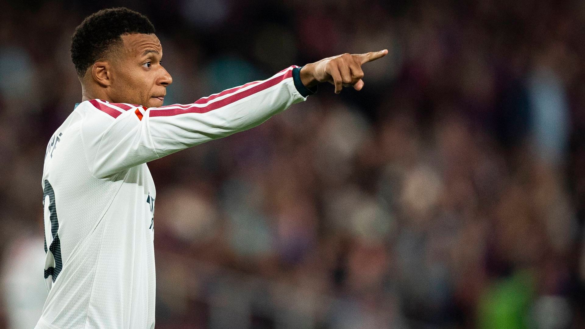 Kylian Mbappé en El Clásico del Camp Nou