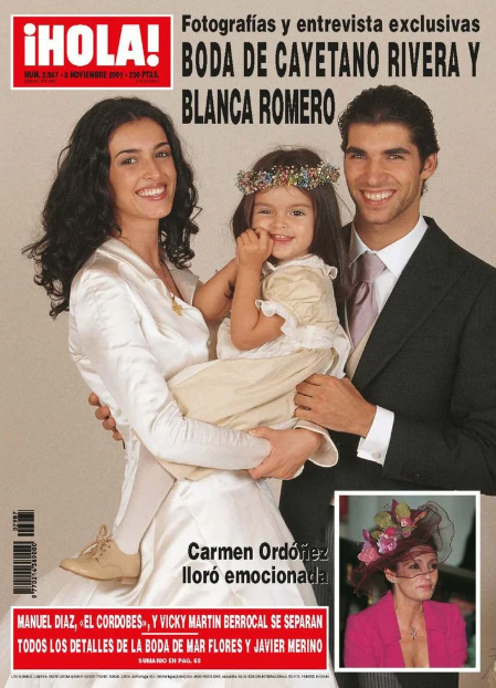 La boda de Blanca Romero y Cayetano Rivera