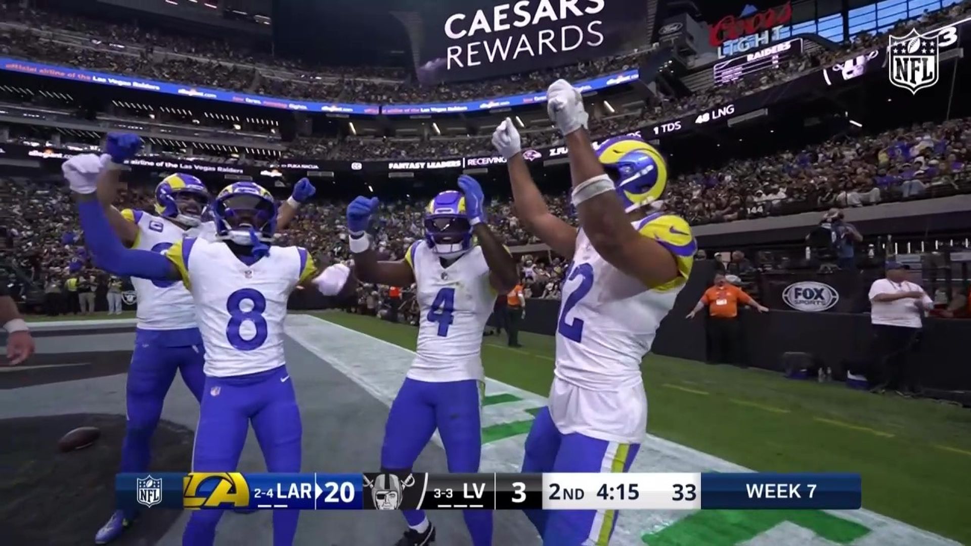 La resurrección de Los Angeles Rams, una paliza repleta de interrogantes La resurrección de Los Angeles Rams, una paliza repleta de interrogantes