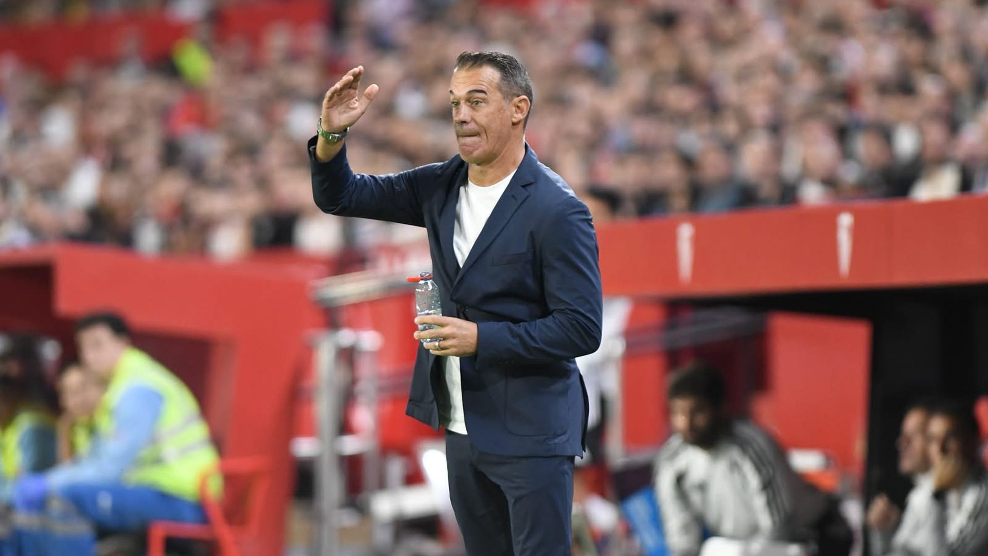 Luis García Plaza, ante Osasuna