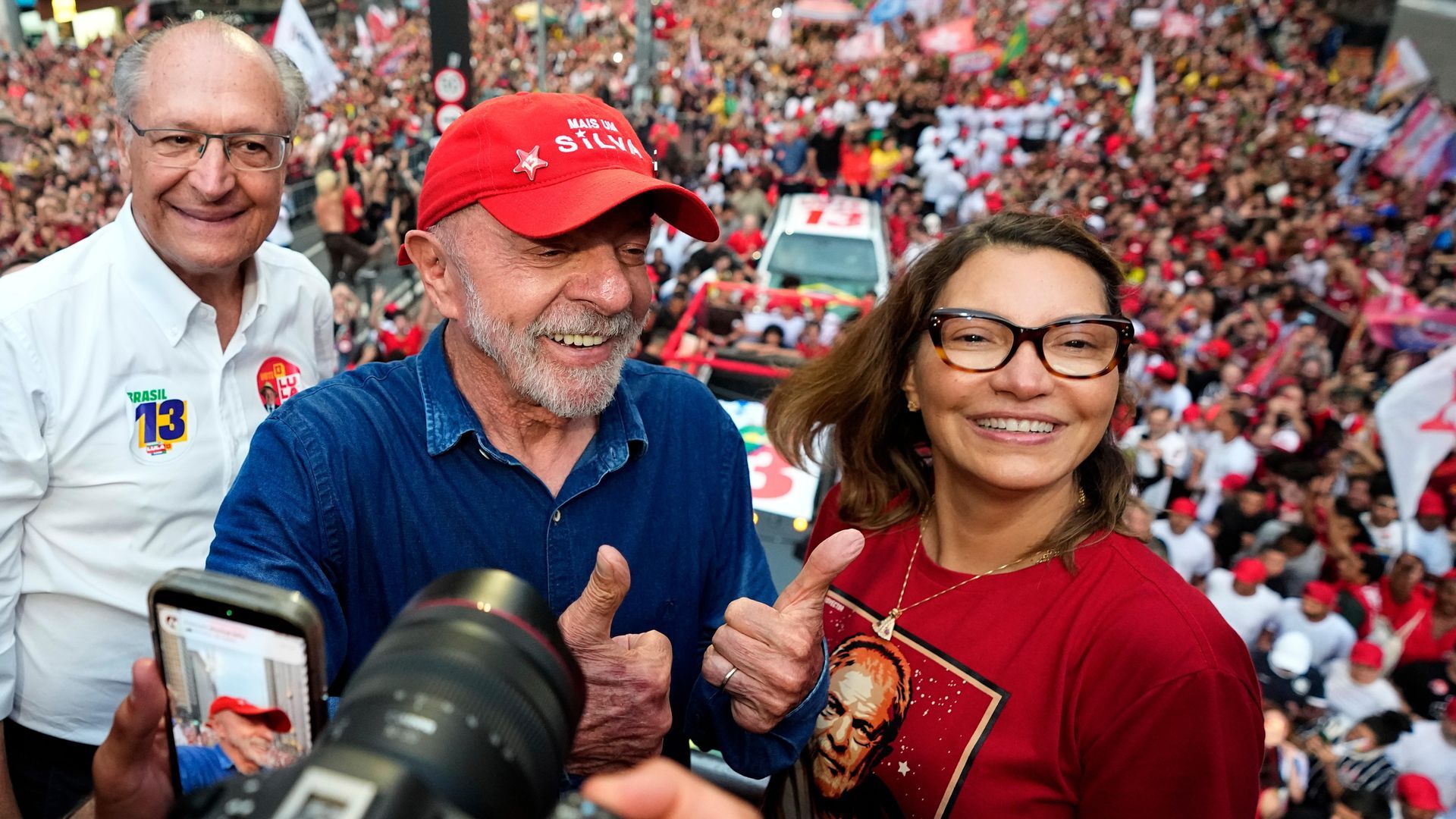 Lula da Silva se casó en 2022 con su tercera mujer, Rosangela, más conocida como Janja