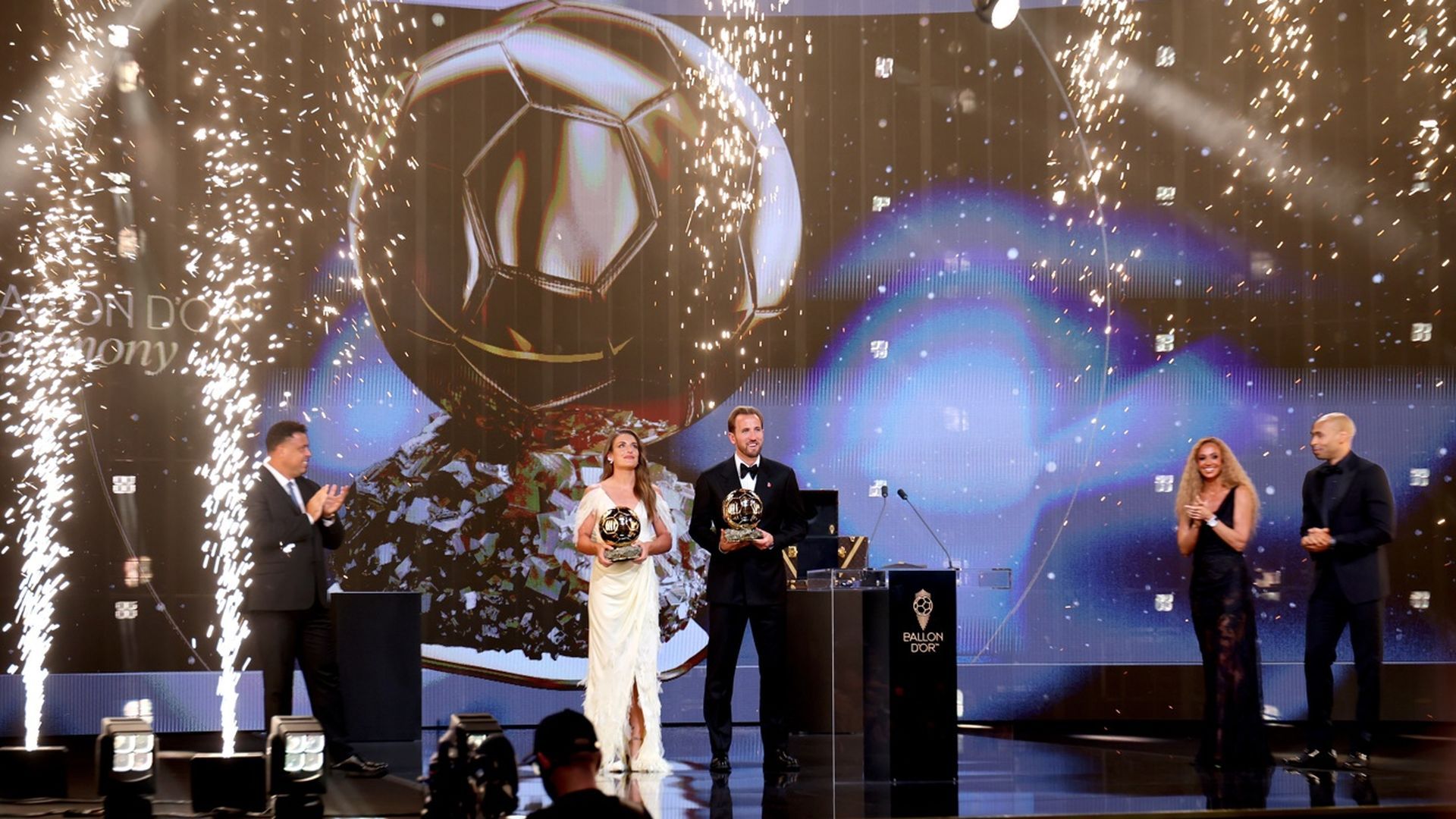 Alexia Putellas y Harry Kane, ganadores del Balón de Oro