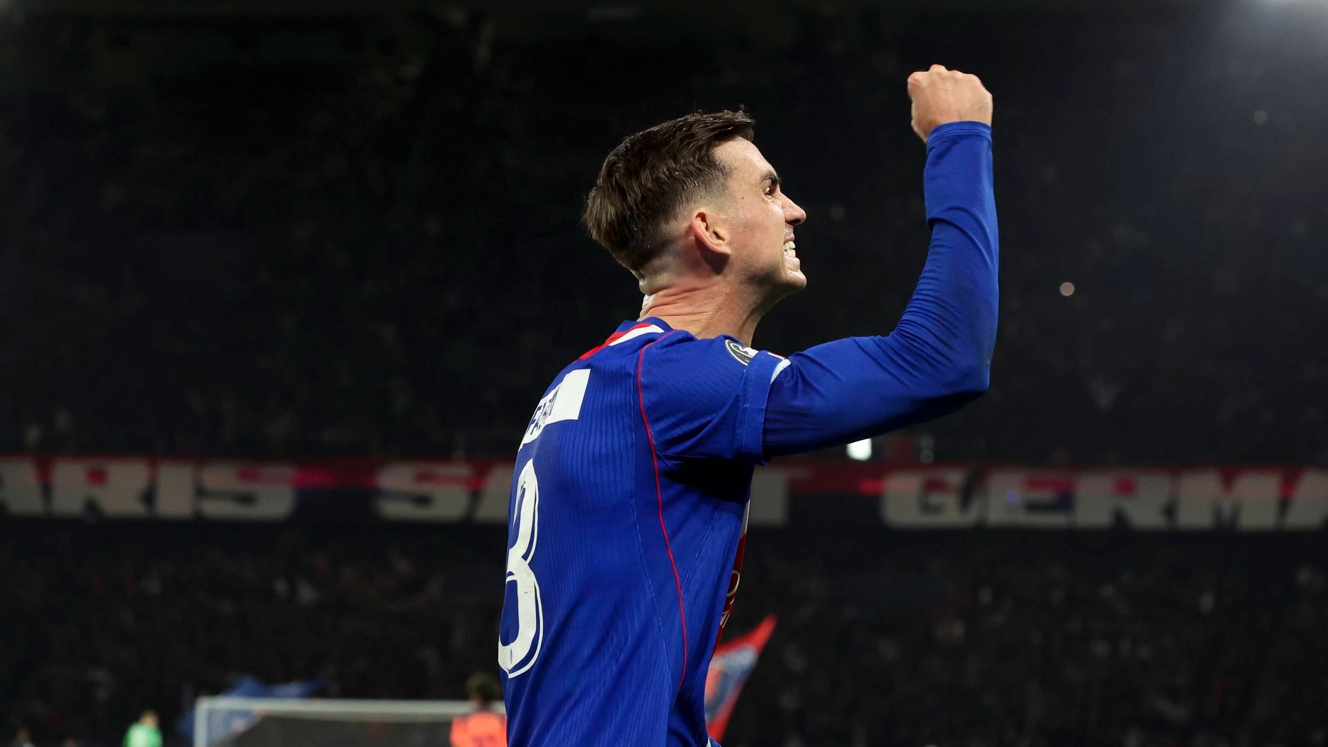 Fabián Ruiz celebra su gol en Champions
