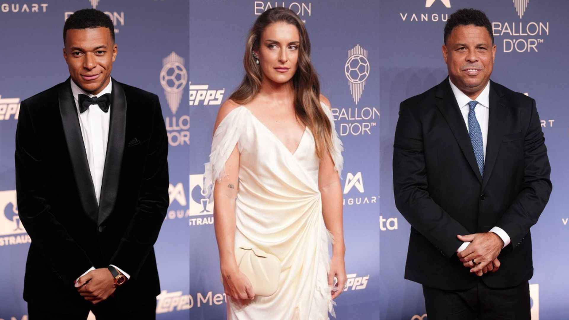 Kylian Mbappé, Alexia Putellas y Ronaldo Nazario, en la alfombra roja del Balón de Oro 2026 Kylian Mbappé, Alexia Putellas y Ronaldo Nazario, en la alfombra roja del Balón de Oro 2026
