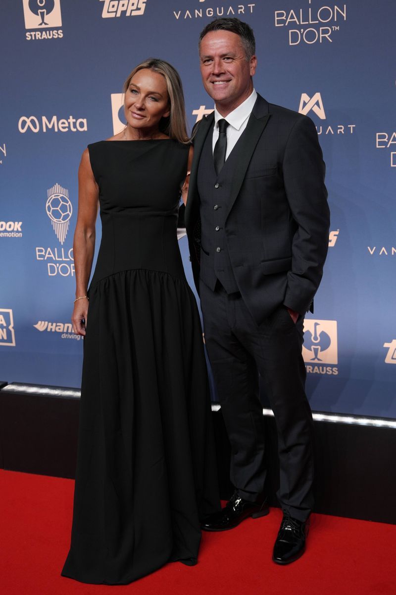 Michael Owen y su mujer Louise Bonsall