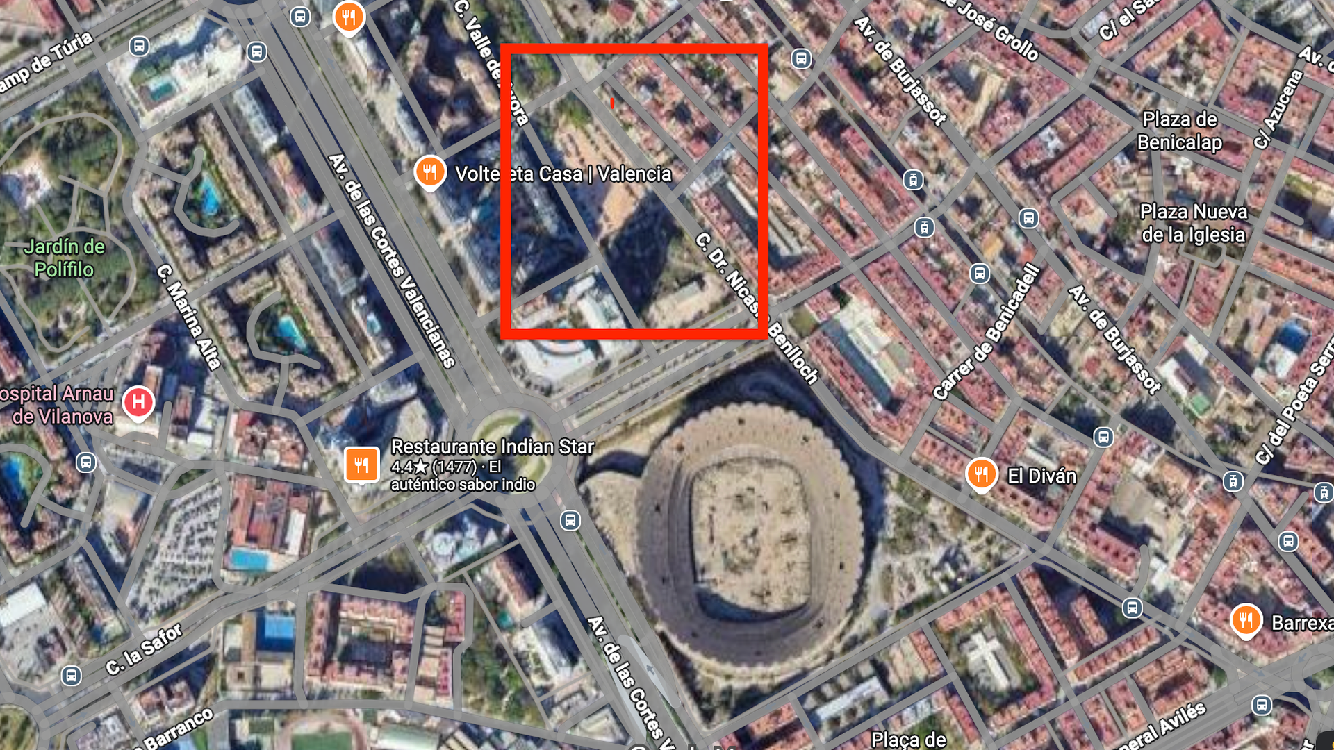 Parking Nou Mestalla