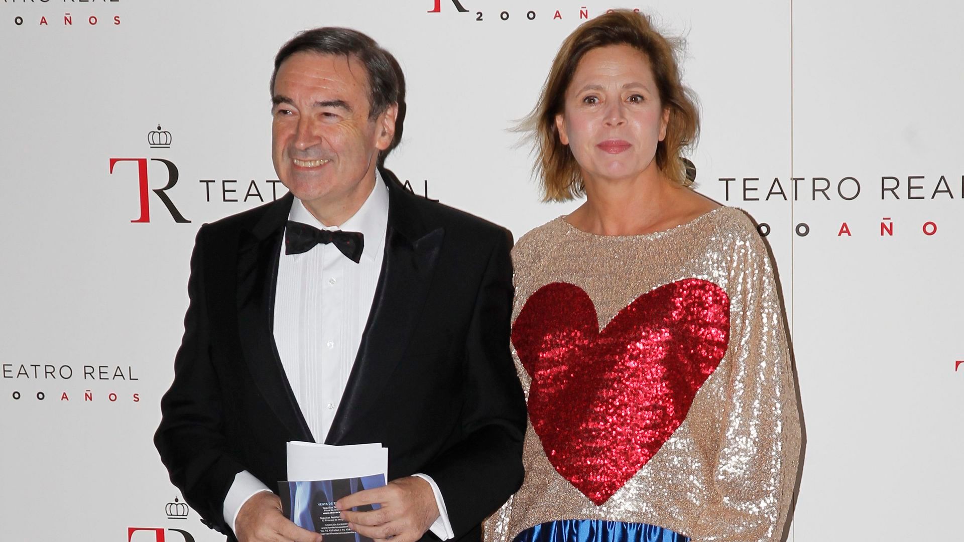 Pedro J. Ramírez y Ágatha Ruiz de la Prada