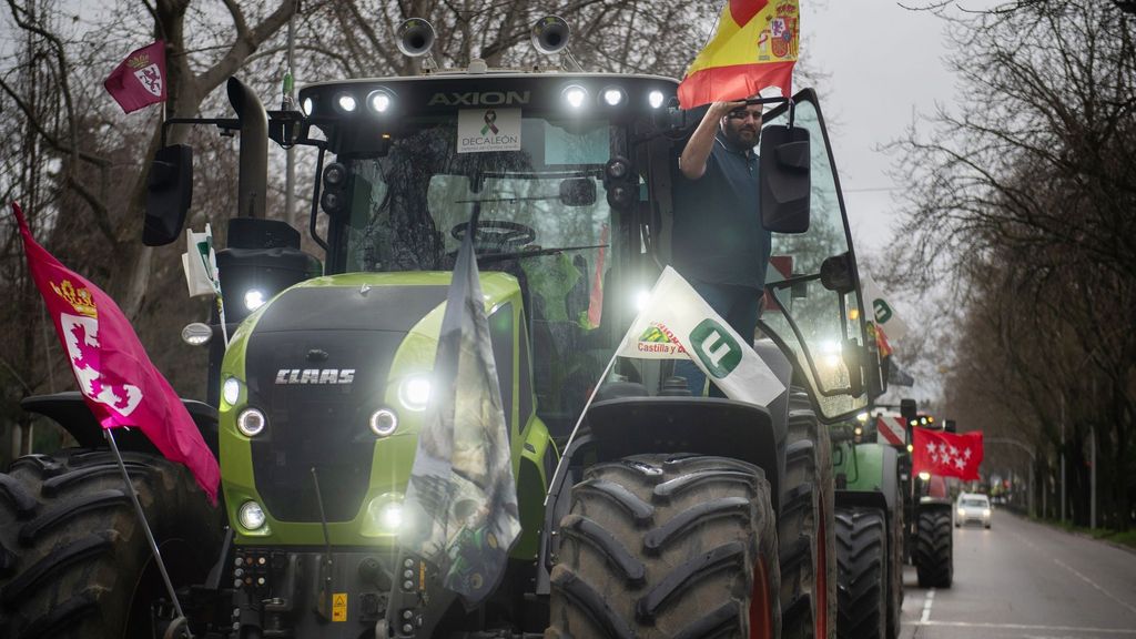 La protesta de agricultores y ganaderos llega a Madrid para exigir medidas que garanticen el futuro del campo