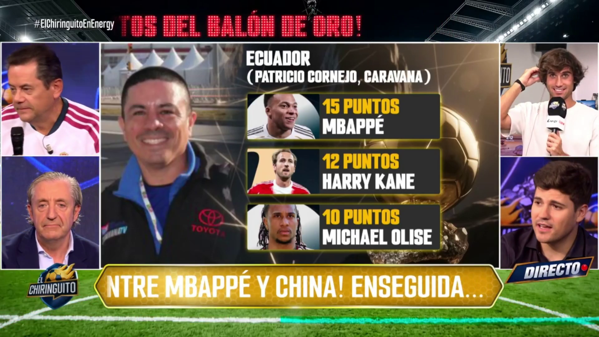 Desvelados los votos de cada periodista en el Balón de Oro
