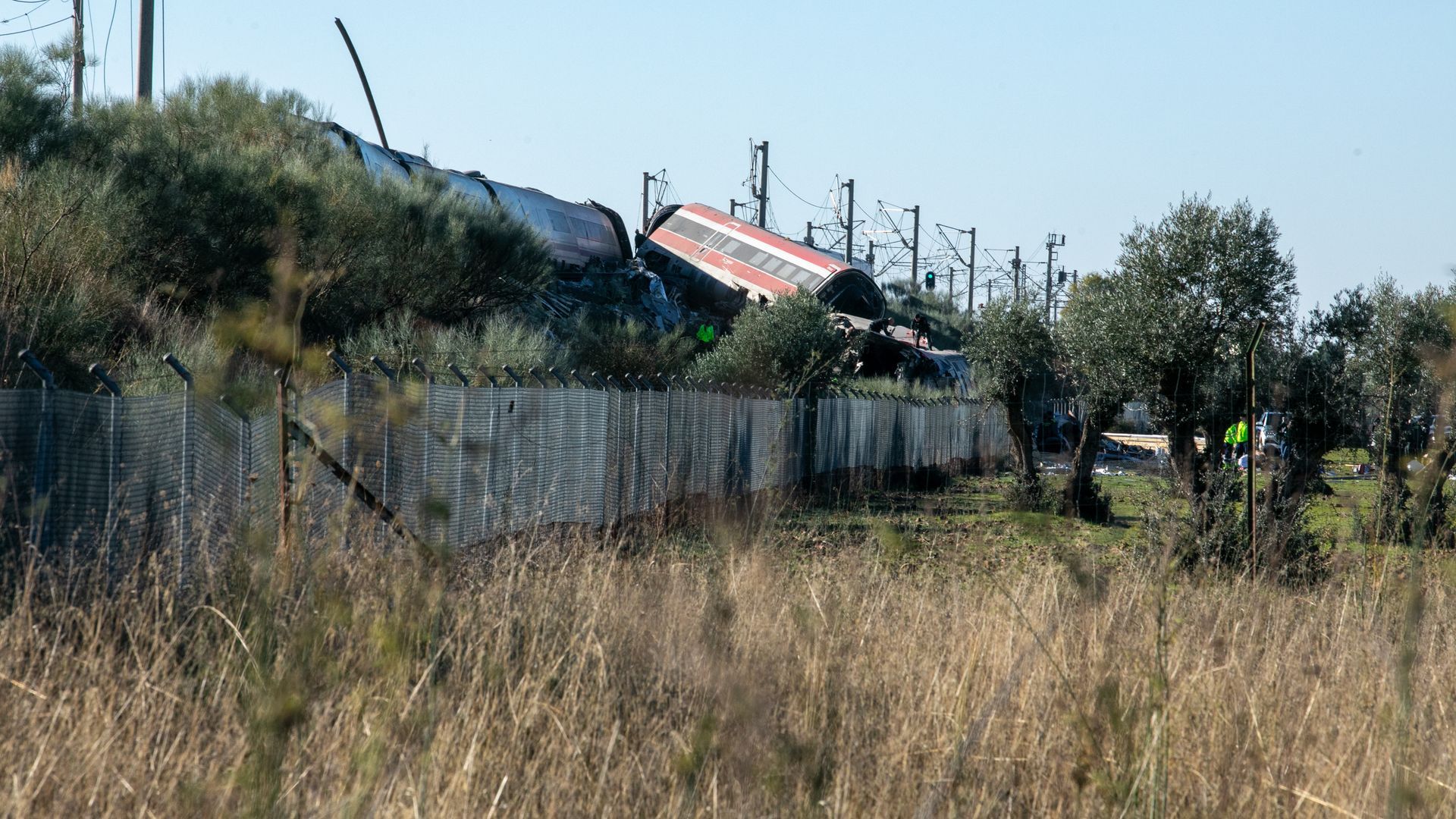 Imágenes del accidente ferroviario ocurrido en Urda, Toledo