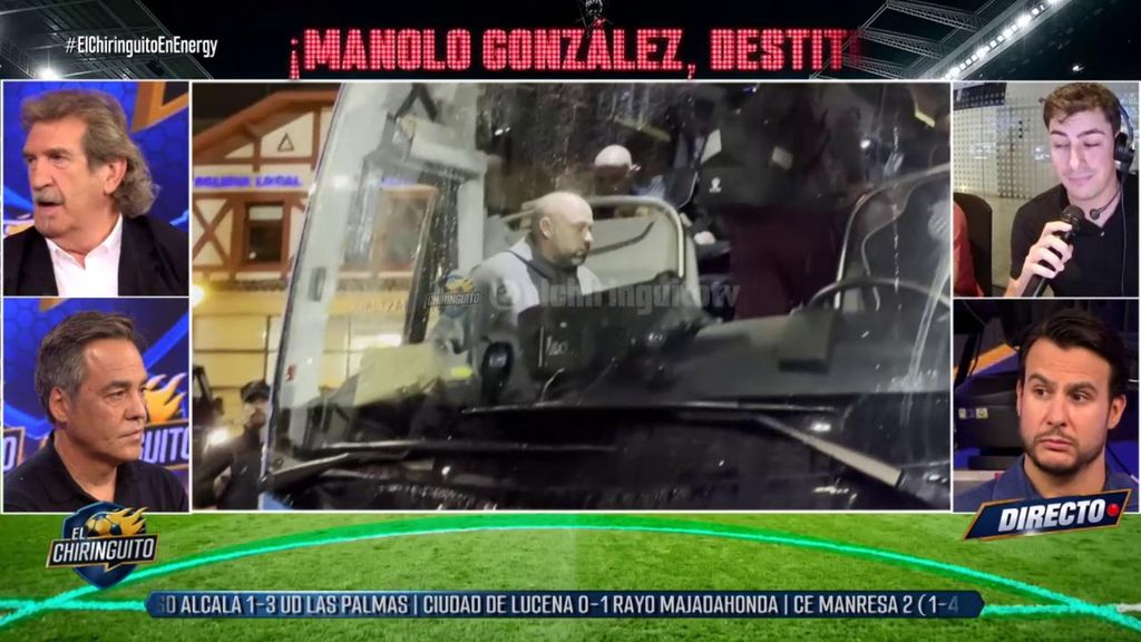 El momento más complicado: Manolo González se cruza con Monchi justo después de ser destituido