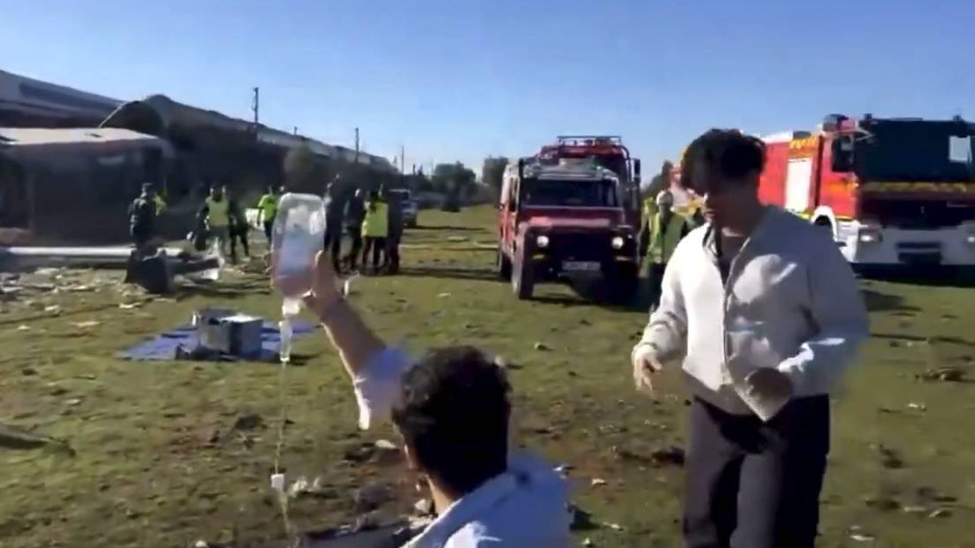 Numerosos heridos por el accidente de tren en Urda